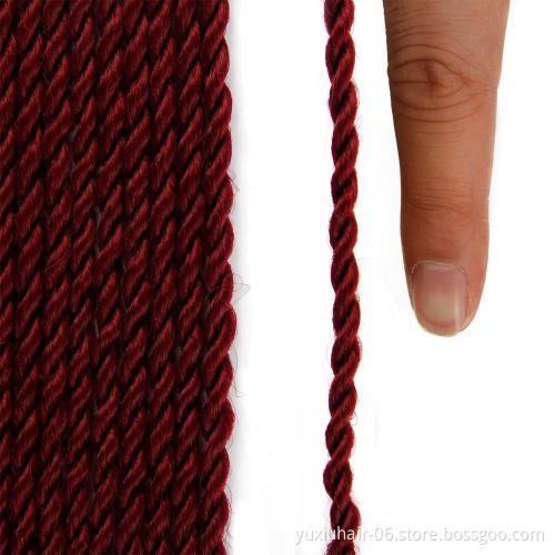 20 strands/lot  Micro Senegalese Twist Crochet Braids Hair wholesale ombre braiding hair kanikalon
